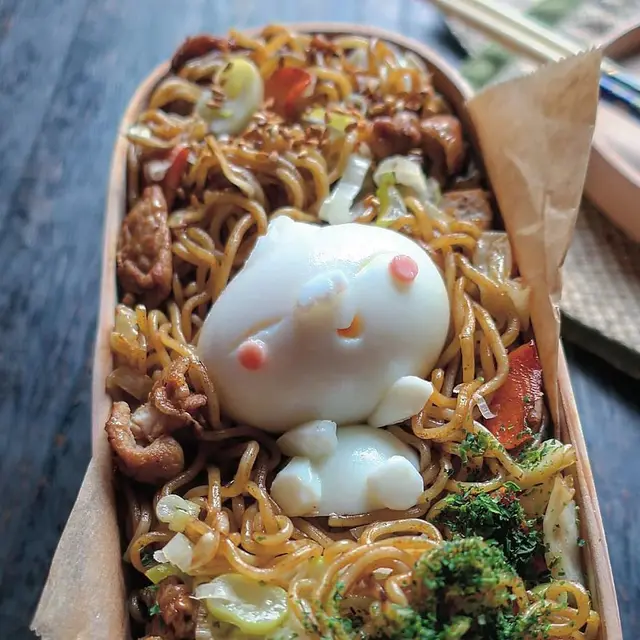 Menu bekal buatan dari Etoni Mama yang berbahan utama dari telur