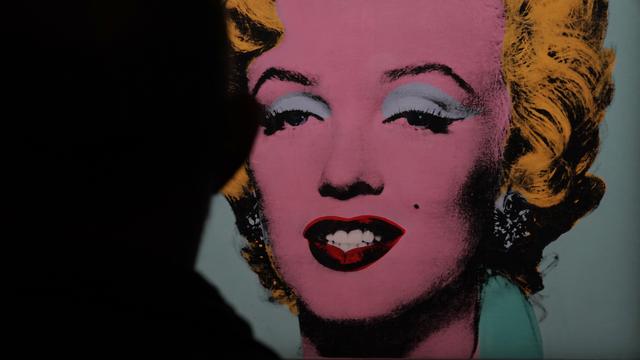 Lukisan Potret Marilyn Monroe karya Warhol