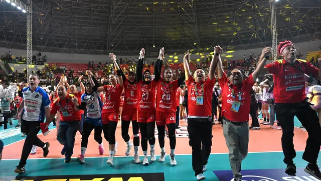 Libas Popsivo Polwan, Jakarta Pertamina Enduro Jadi Kampiun PLN Mobile Proliga 2025