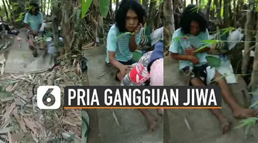 Beredar video wanita yang berbagi rezeki dengan memberikan makanan kepada pria yang tinggal di bawah pohon-pohon bambu.