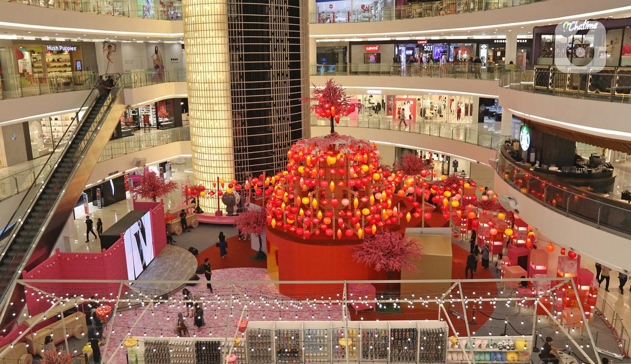 Foto Sambut Imlek Senayan City Hadirkan Instalasi Mega Brown Lifestyle Liputan6 Com