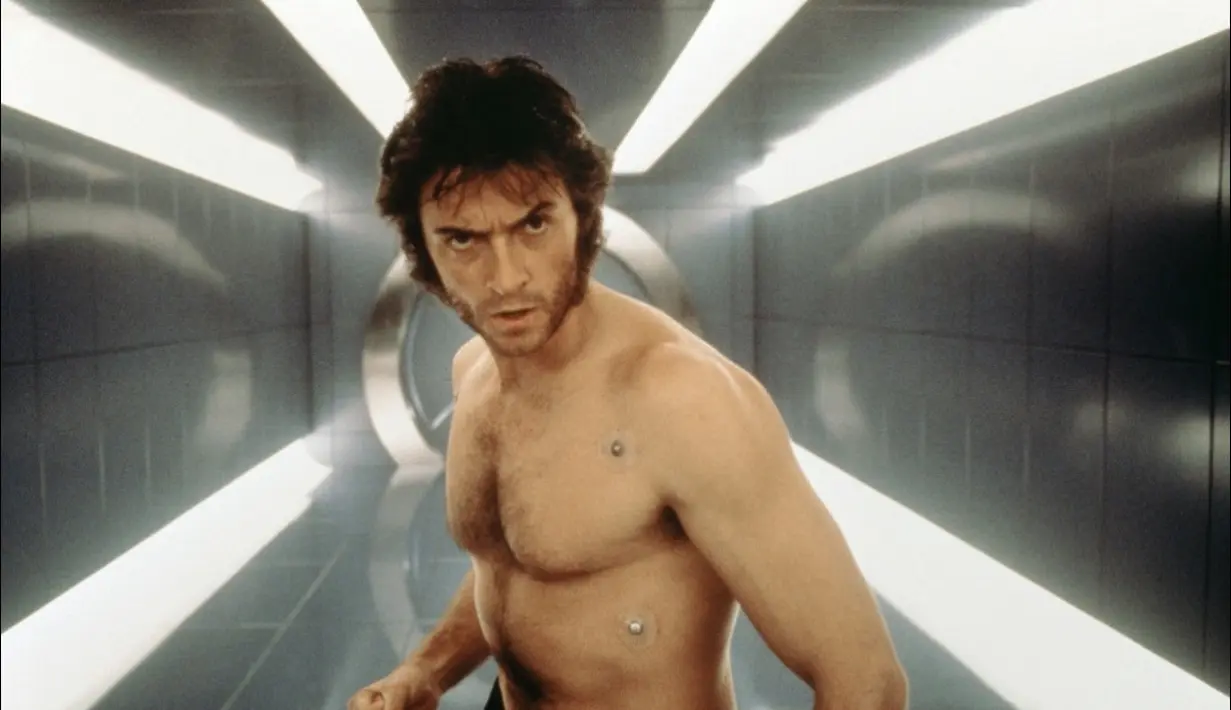 Hugh Jackman sebagai Wolverine di film-film X-Men. (ODDxSOL)