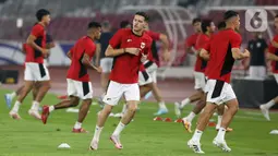 Pertandingan melawan China menjadi laga yang sangat penting bagi timnas Indonesia. (Liputan6.com/Angga Yuniar)