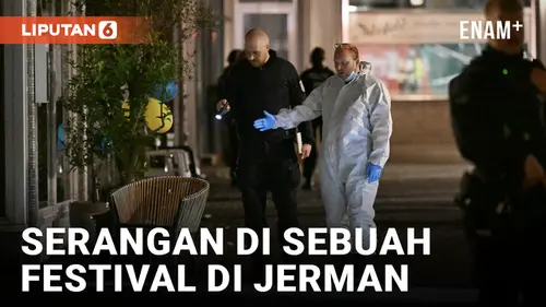 VIDEO: 3 Orang Tewas dalam Serangan di Sebuah Festival di Solingen, Jerman Barat