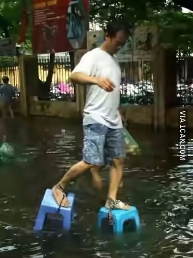 Kumpulan Ide Kendaraan Unik untuk Menghadapi Banjir, Berani Coba? (ist)