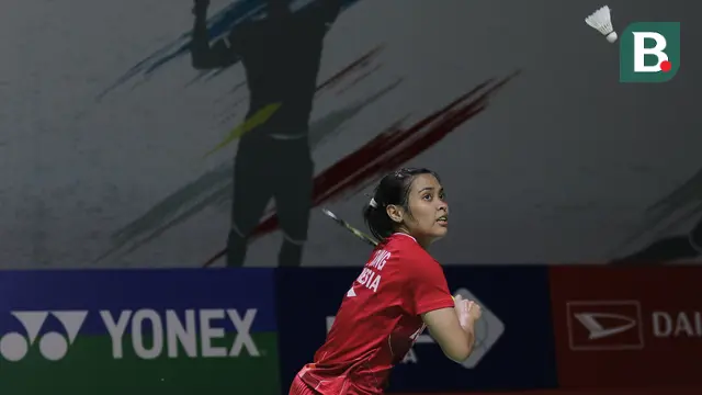 Foto: Putri KW Tumbang, Tunggal Putri Menyisakan Gregoria Mariska Tunjung di Babak 16 Besar Daihatsu Indonesia Masters 2022