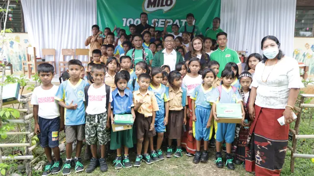 Nestlé MILO Donasikan 1.000 Sepatu untuk Anak Indonesia