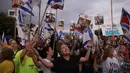 Hal tersebut sebagai imbalan atas kesepakatan pembebasan tahanan Palestina yang ditahan oleh Israel. (Menahem KAHANA/AFP)
