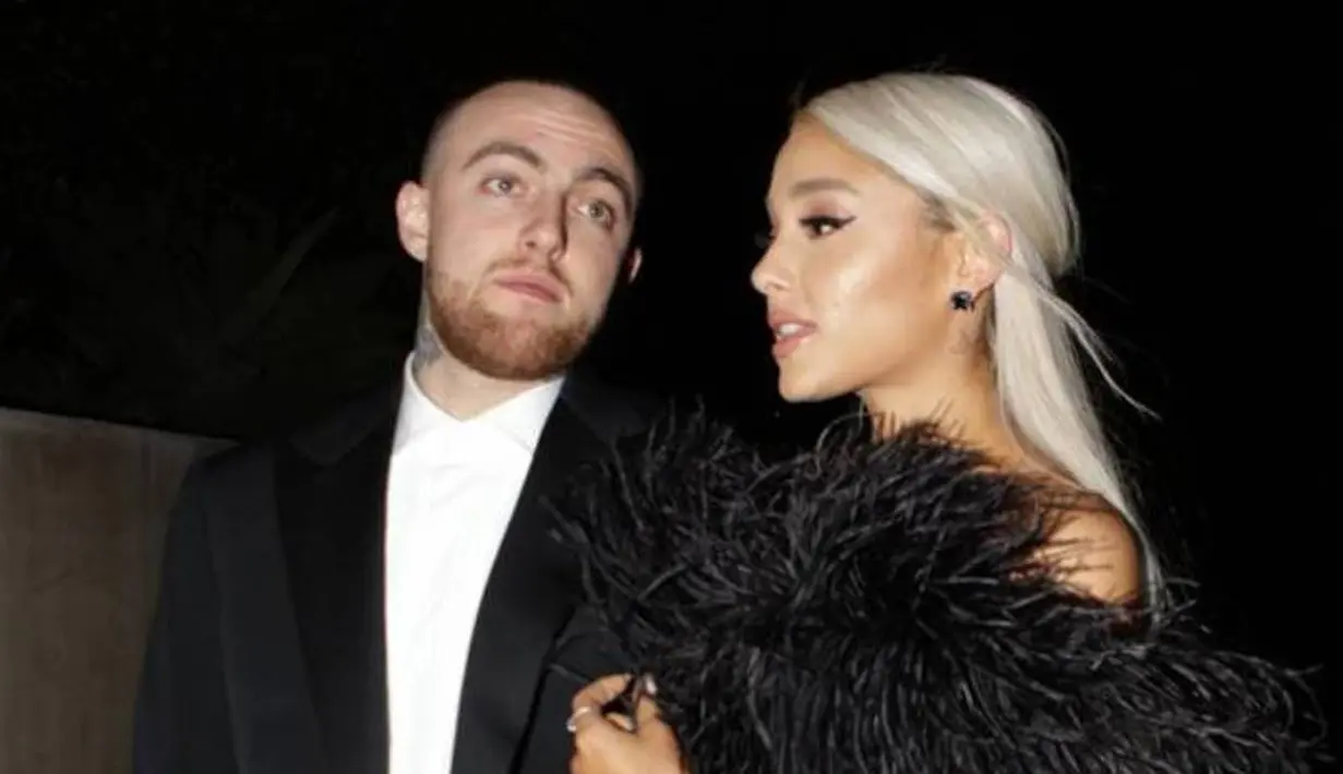 Mantan Ariana Grande, Mac Miller, akhirnya buka suara mengenai kandasnya hubungan mereka dan pertunangan Ariana dengan Pete Davidson. (GC Images/E! News)