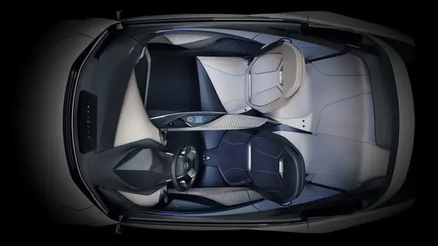 Interior Lexus LF-SA menampilkan aura yang modern (carscoops)