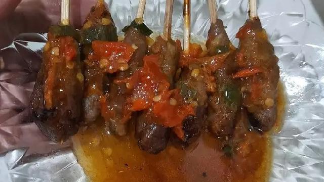 Resep sate lilit + sambal sebagai salah satu inspirasi masakan daging sapi. (dok. Cookpad @ekaayu)