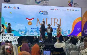 Gerakan Penanganan Sampah Jakarta Pecahkan Rekor MURI