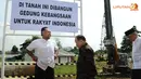Gedung KPK yang baru, bagi Wakil Ketua KPK gedung baru bukan menjadi simbol saja tetapi benar-benar menjadi pemberangus pelaku korupsi di Indonesia. (Liputan6.com/Herman Zakharia)