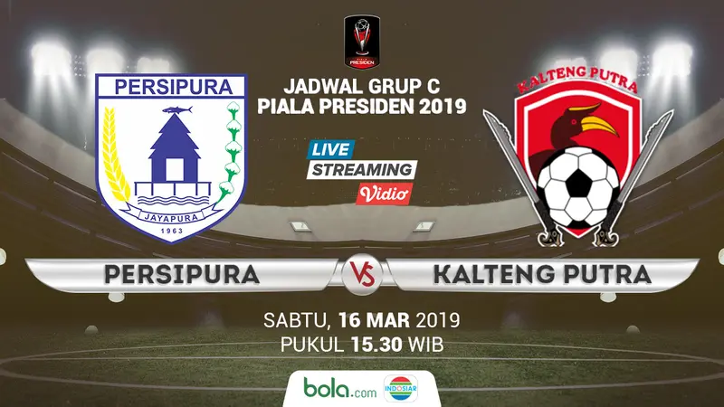 Persipura Jayapura vs Kalteng Putra