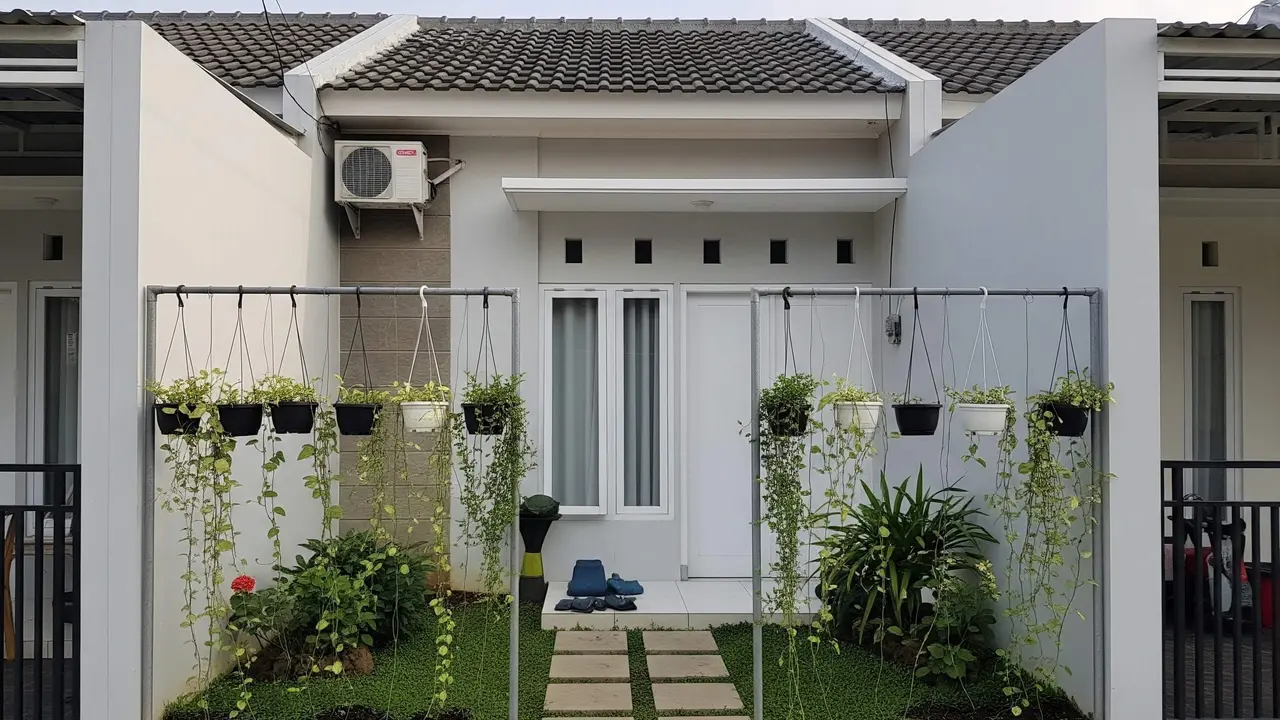 Desain Rumah Petak Tipe 21 tapi Tetap Terasa Lega dan Privat