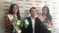Kecantikan Miss Indonesia 2015, Maria Harfanti menjadi inspirasi dari peluncuran Advan S5J+ ini. 