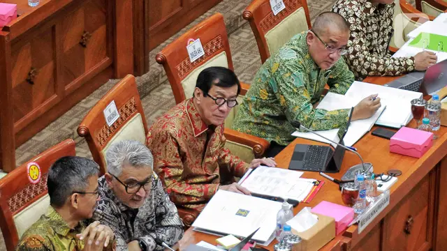 RUU Ekstradisi Buronan dengan Pemerintah Singapura Jadi Bahasan Menkumham dan DPR