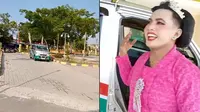 Sopir Ambulans Gercep ke IGD, Masih Berkebaya Karnaval dan Full Makeup (Tangkapan Layar TikTok/zulfikarfa_)