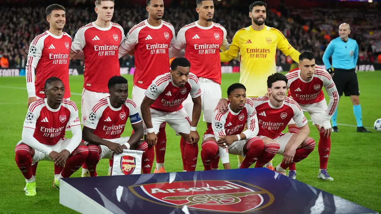 Starting XI Arsenal melawan Atletico Madrid