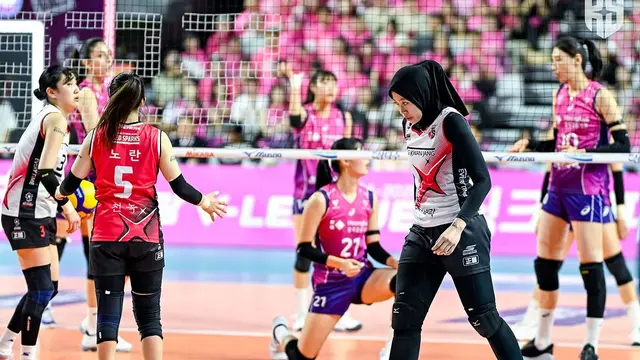 Megawati Hangestri Pertiwi - Red Sparks - Liga Voli Korea - Bola Voli