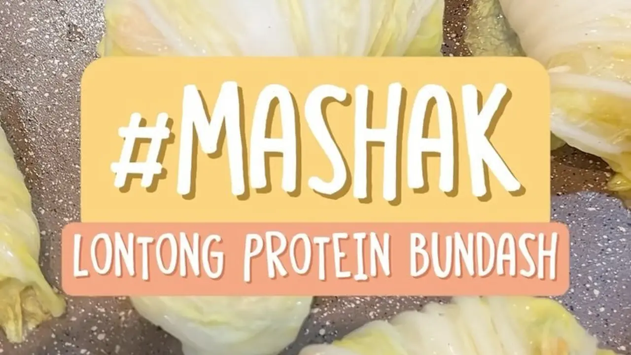 Resep lontong protein untuk buka puasa ala Ashanty. (dok. Instagram @ashanty_ash/https://www.instagram.com/reel/DG2foktPmWE/)