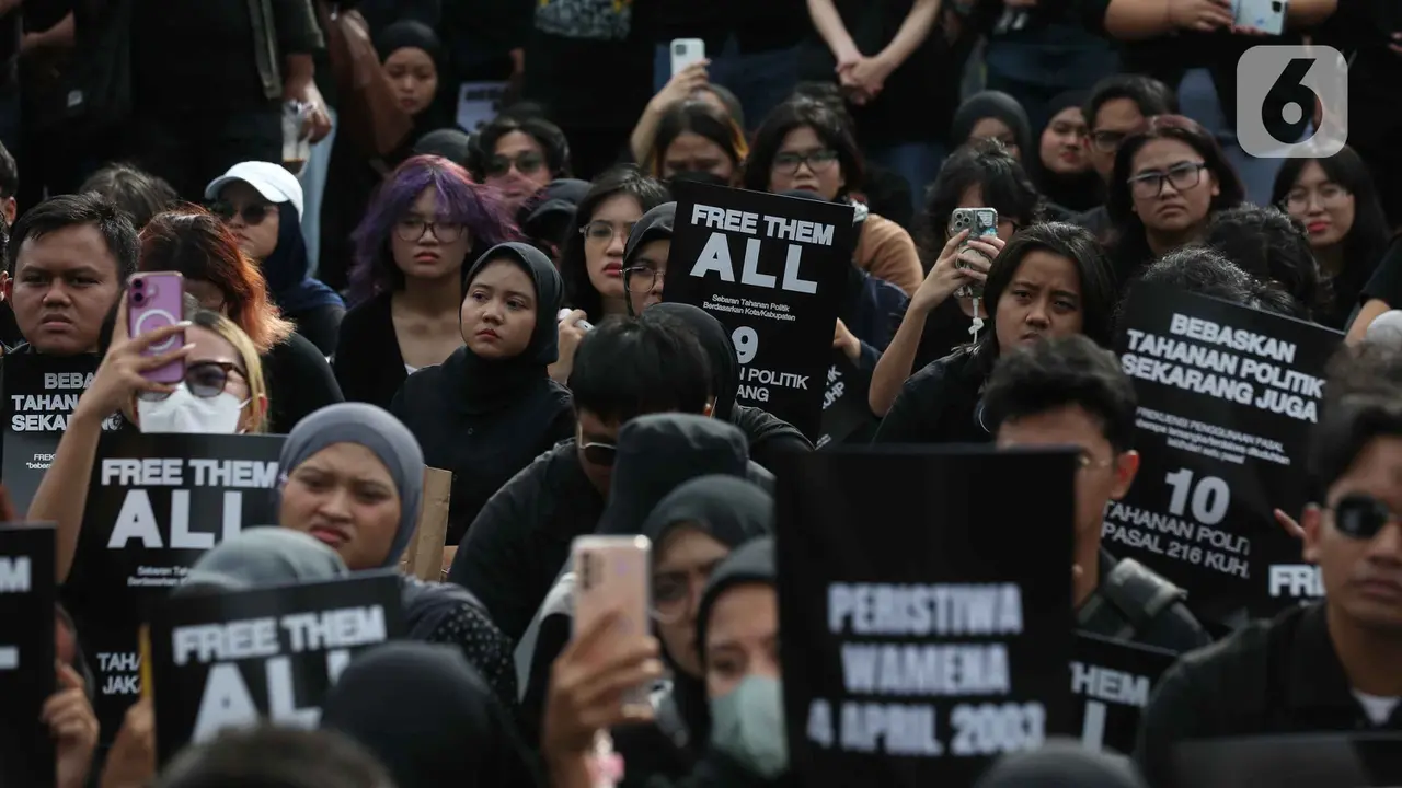 Peringatan 19 Tahun Aksi Kamisan, Payung Hitam Teguh Menolak Lupa