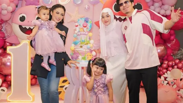 Pesta Ulang Tahun Putri Kedua Aurel Hermansyah. [@aurelie.hermansyah]