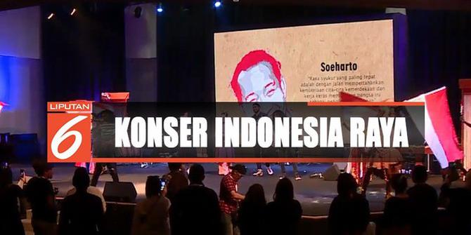 Kala Artis dan Musisi Gaungkan Persatuan Lewat Konser Indonesia Raya