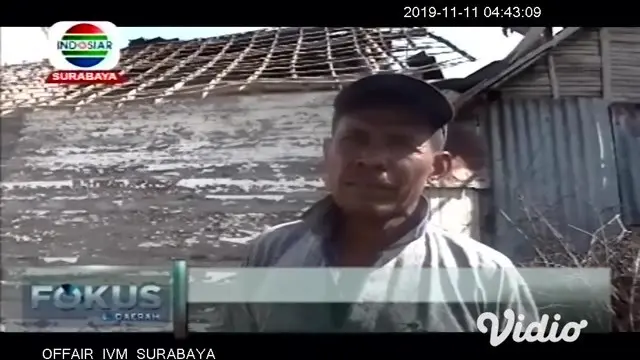 VIDEO: Warga Bojonegoro Mulai Bersihkan Bangunan Roboh Usai Puting Beliung