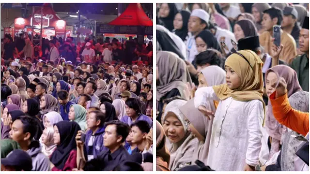 6 Potret Claudia Andhara Jadi Host Tabligh Akbar Ramadan, Tampil Memesona dengan Hijab