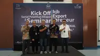 Kick-off kegiatan pelatihan ekspor, "bjb Exportpreneur". (Foto: Istimewa)