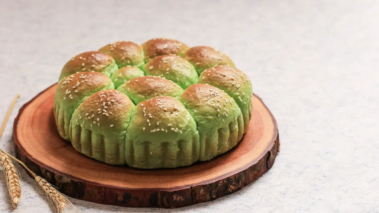 Resep Roti Sobek Pandan