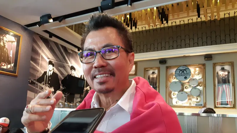 Deputy CEO Smartfren Djoko Tata Ibrahim saat ditemui di sela peluncuran program loyalitas pelanggan Smartpoin 2.0 di Hard Rock Cafe Jakarta, Rabu (30/10/2019)