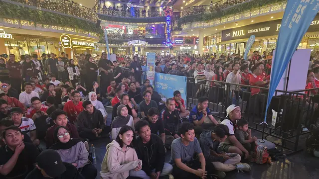 Keseruan Nobar Derby Manchester di Kemang yang diadakan IEG Sports Hub
