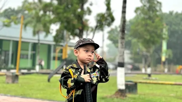 Bikin Gemas, Ini Kumpulan Potret Lucu Abang L Anak Lesti Kejora saat Cosplay dengan Berbagai Tema