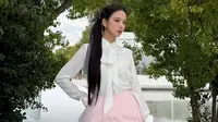 Potret Jisoo BLACKPINK dan Wonyoung IVE, Dua Princess Dior di Paris Fashion Week