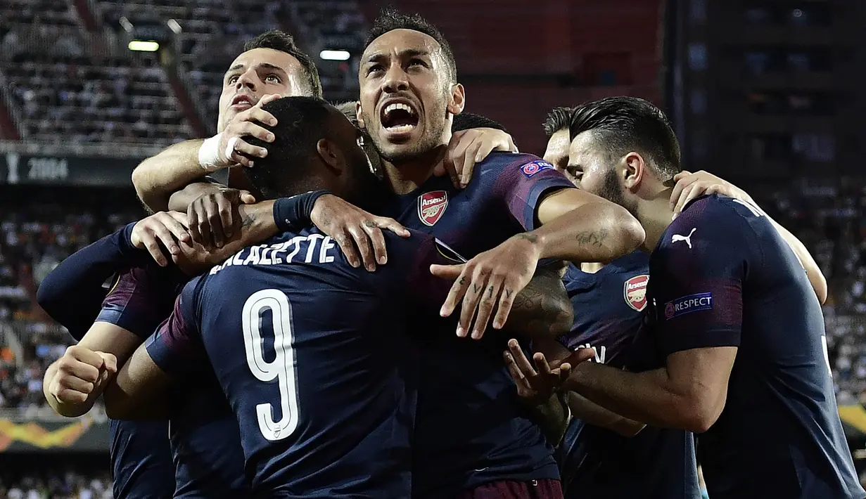 6. Arsenal - 12.547.108 view. (AFP/Javier Soriano)