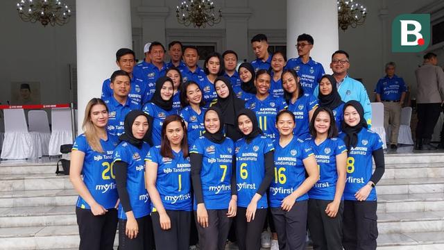 Tim voli putri Bandung BJB Tandamata