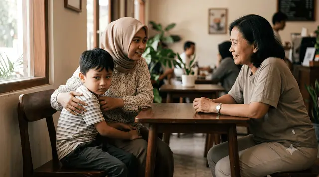 1. Kurangi Kebiasaan Berbicara Atas Nama Anak