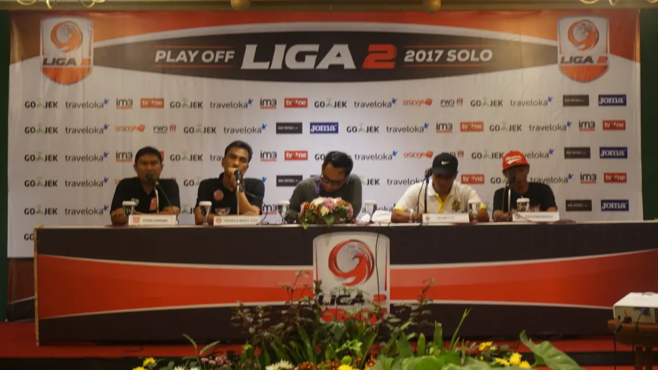 Jumpa Pers Play Off Liga 2 Solo