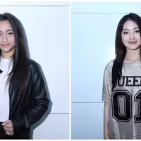 Megan Domani dan Natasha Wilona (Nurwahyunan/Bintang.com)