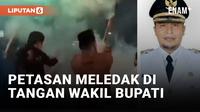 Detik-detik Petasan Meledak di Tangan Wakil Bupati Kaur