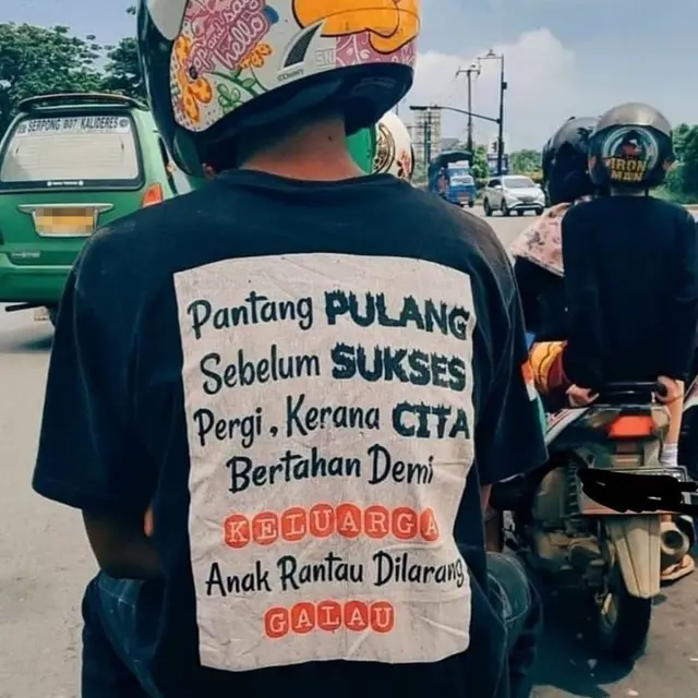 6 Tulisan di Kaus Ini Motivasinya Nyeleneh, Enggak Habis Pikir
