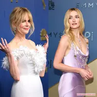 Empat aktris lintas generasi, Nicole Kidman, Ayo Edebiri, Sarah Pidgeon, dan Youn Yuh-Jung, tampil kompak mengenakan Chanel di red carpet Emmy Awards 2026, membuktikan bahwa pesona anggun rumah mode Prancis ini bisa dikenakan siapa saja, dari aktris veteran hingga bintang muda yang tengah naik daun. Berikut detail penampilan keempatnya [dok. Chanel]
