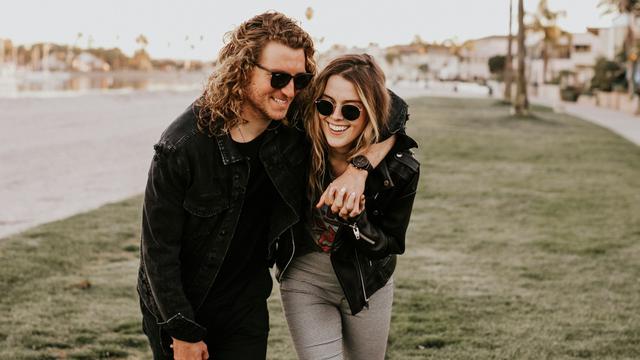 Couple Laughing