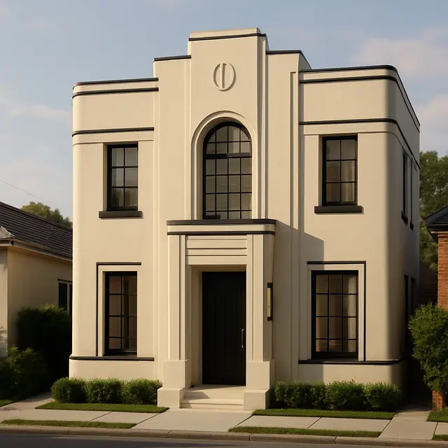 Model Rumah Minimalis Bergaya Retro