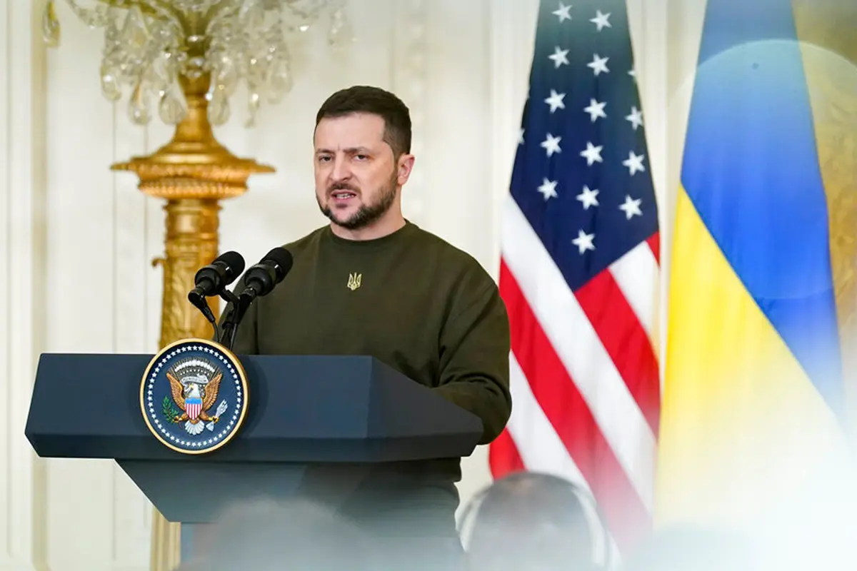 Volodymyr Zelenskyy Temui Joe Biden di Gedung Putih