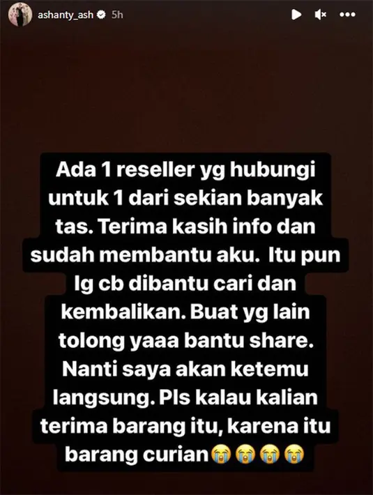 [Instagram/ashanty_ash]