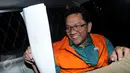 Direktur PT Banten Global Development, Ricky Tampinongkol usai diperiksa KPK, Jakarta, Rabu (2/12/2015). Ricky Tampinongkol adalah satu dari 8 orang yang tertangkap OTT oleh penyidik KPK di kawasan Serpong. (Liputan6.com/Helmi Afandi)