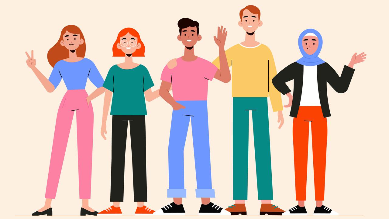 Ilustrasi masyarakat